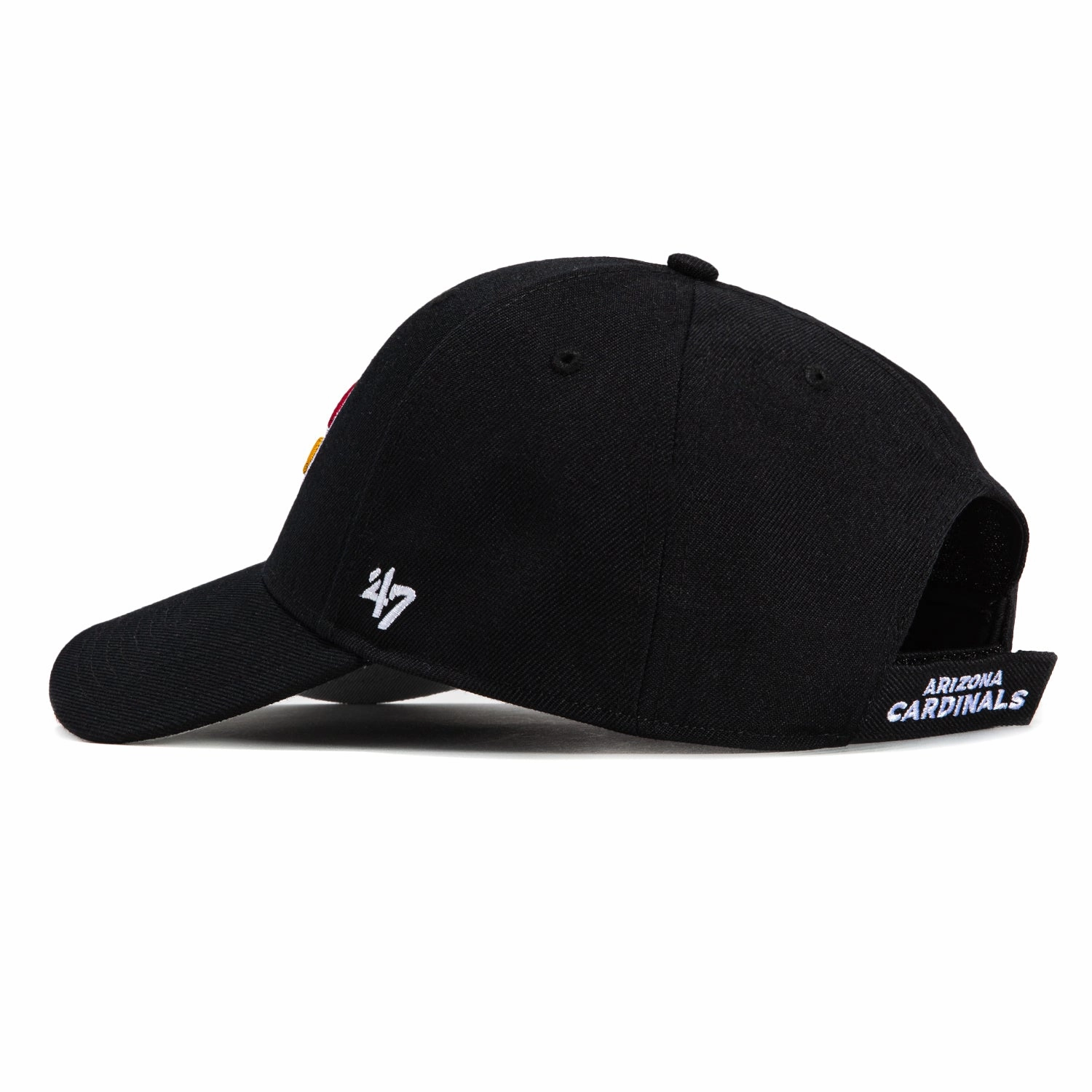 47 Brand Arizona Cardinals MVP Adjustable Velcro Hat - Black