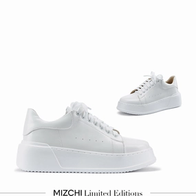 *RYKER WHITE - leather sneaker