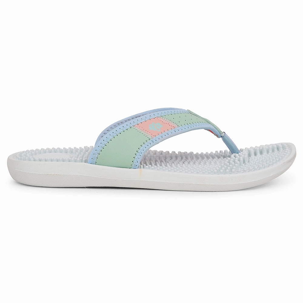A-HA Sky Blue Casual Slipper For Women ACUPLUS-2 By Liberty