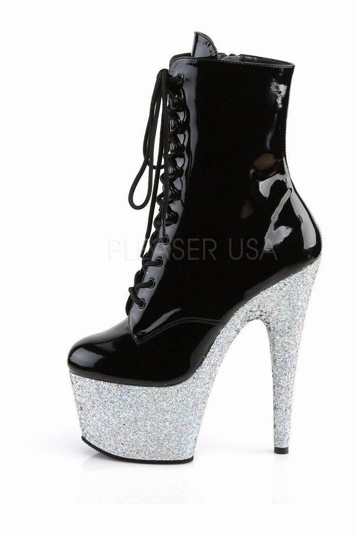 ADORE-1020LG Platform Boot | Black Patent