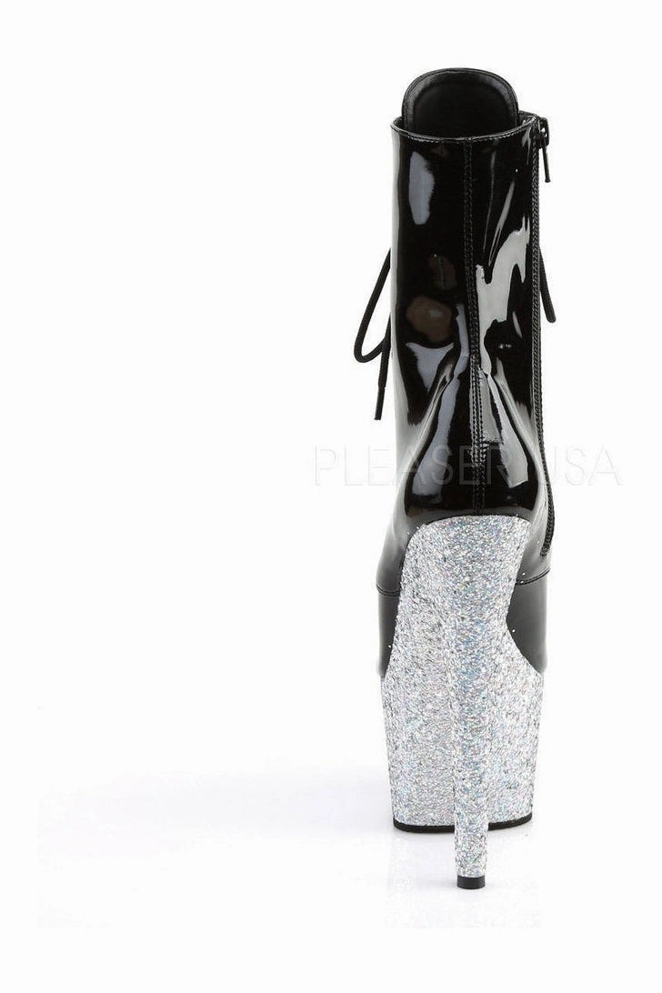 ADORE-1020LG Platform Boot | Black Patent