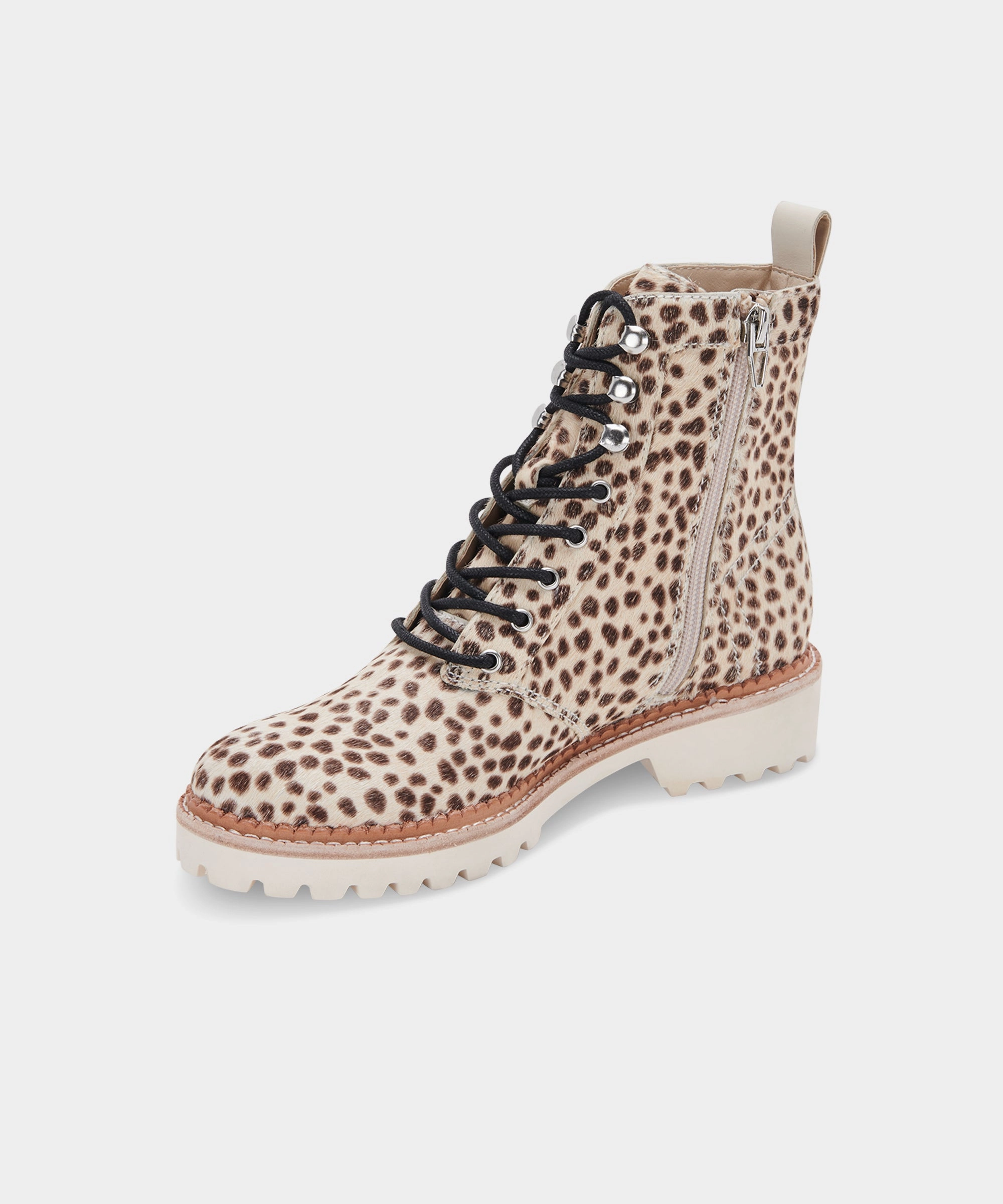 AVENA BOOTS LEOPARD CALF HAIR