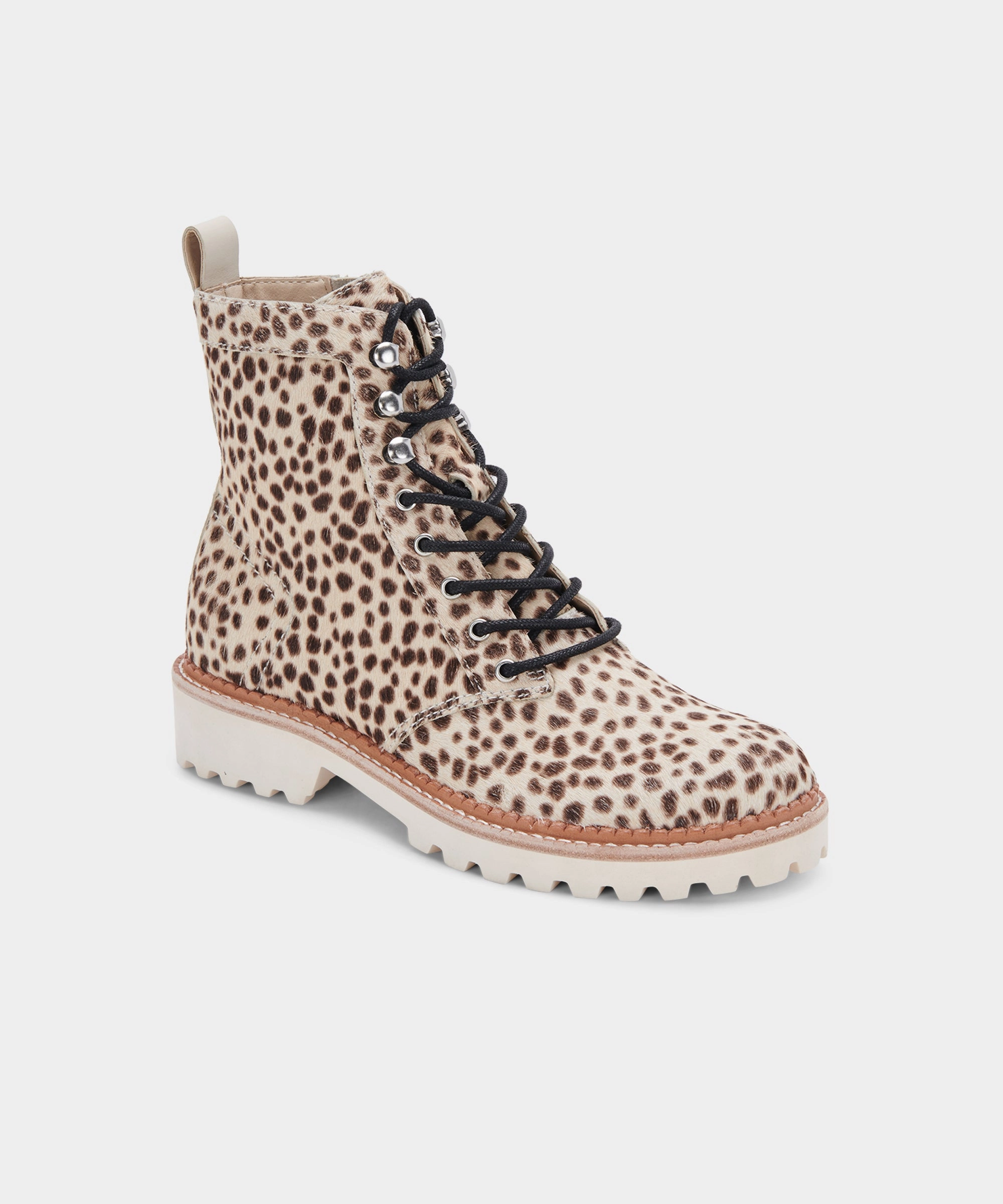 AVENA BOOTS LEOPARD CALF HAIR
