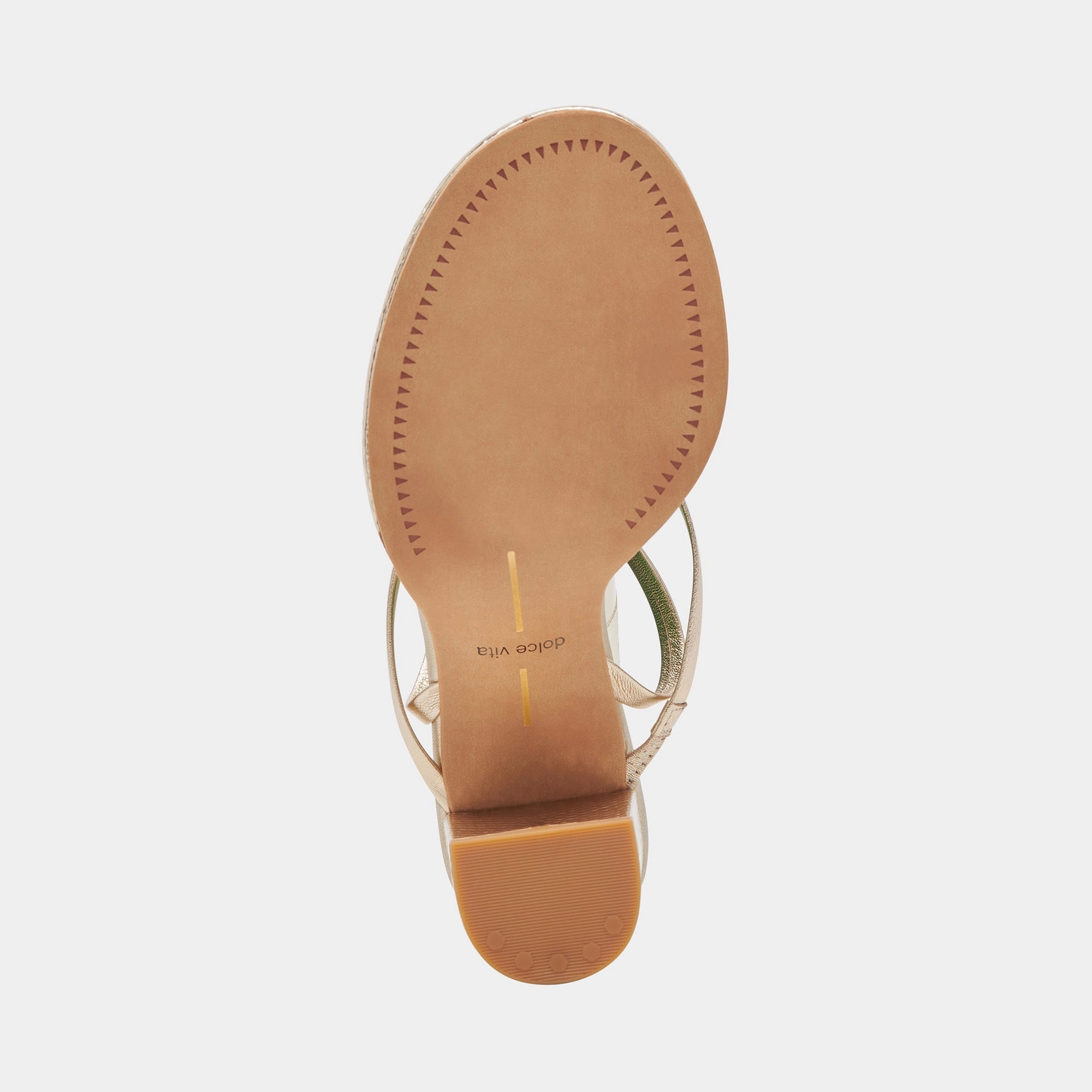 BARLY HEELS LIGHT GOLD METALLIC LEATHER - re:vita