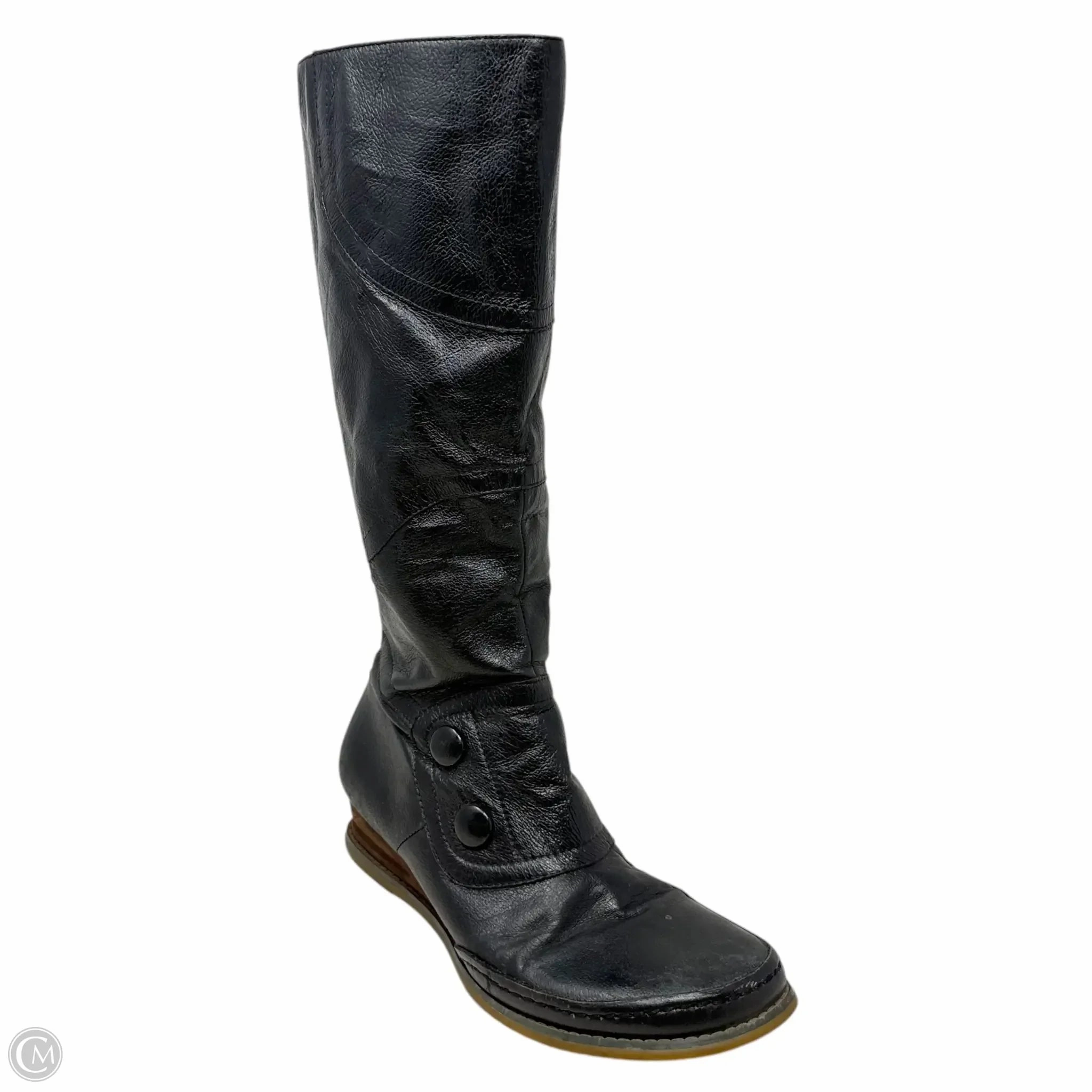 Bongo Leather Boots By Miz Mooz In Black, Size: 8.5