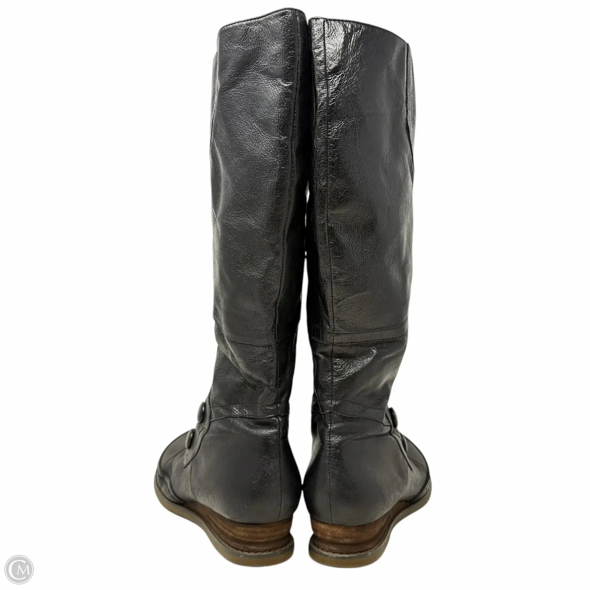 Bongo Leather Boots By Miz Mooz In Black, Size: 8.5