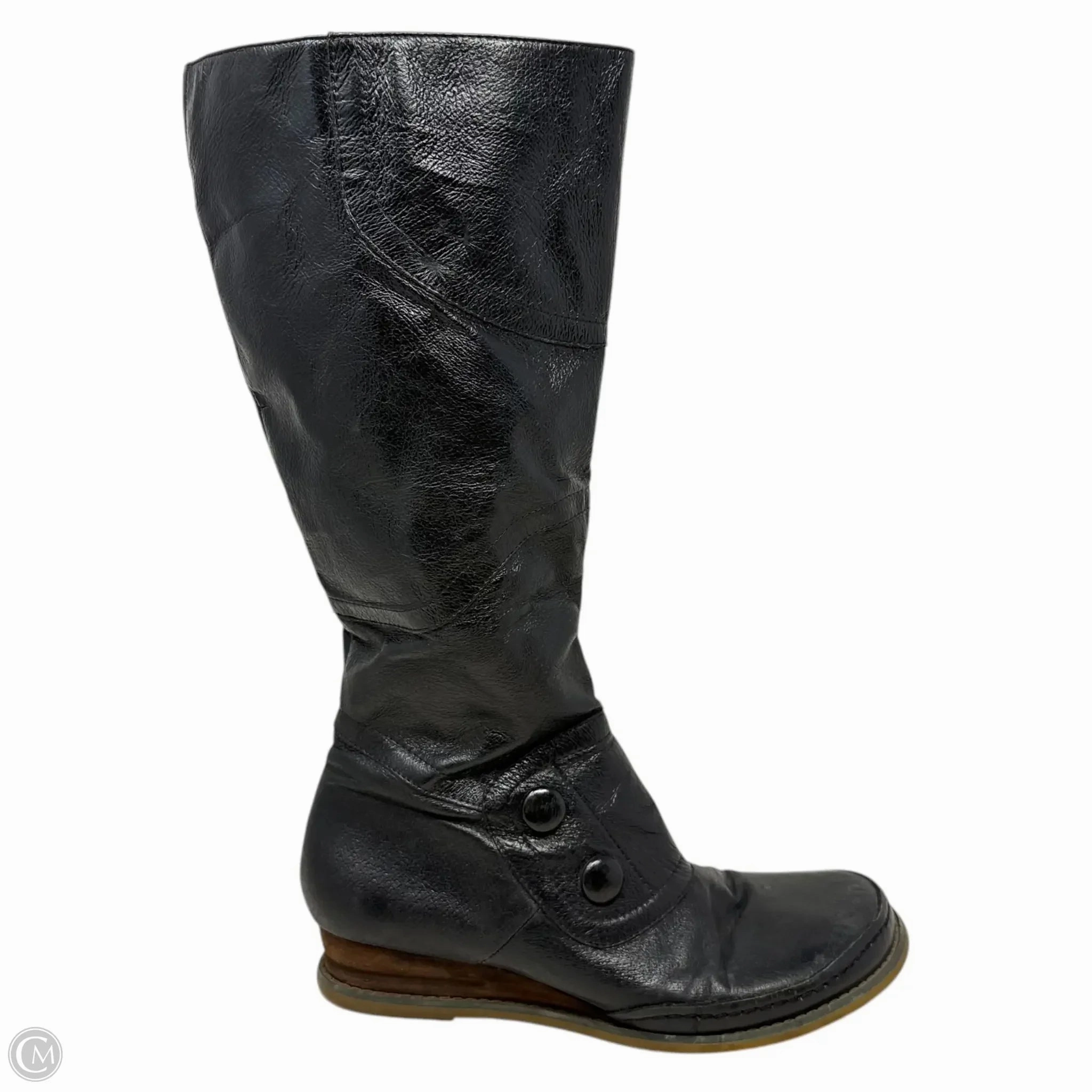 Bongo Leather Boots By Miz Mooz In Black, Size: 8.5