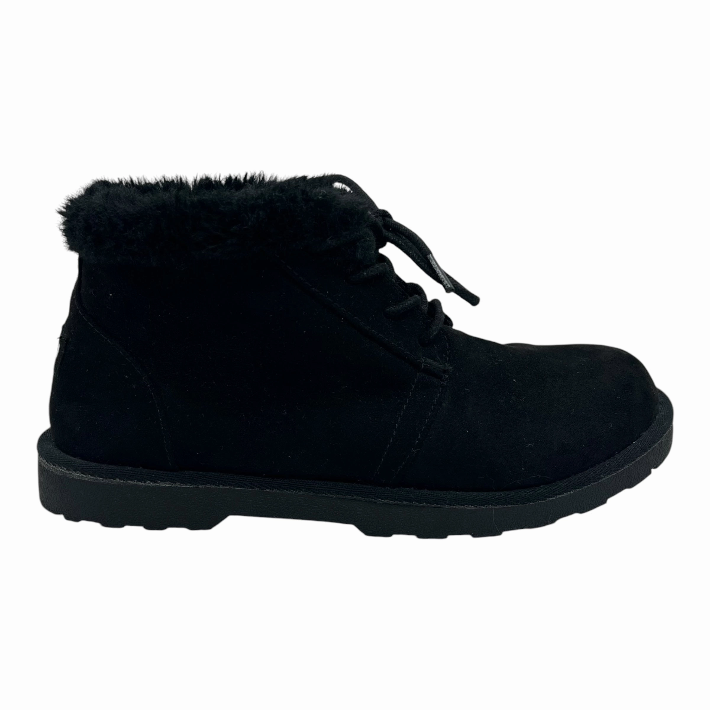 Boots Ankle Flats By Clothes Mentor In Black, Size:7