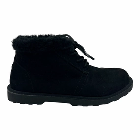 Boots Ankle Flats By Clothes Mentor In Black, Size:7