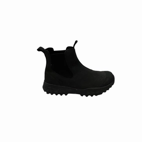 Boots Ankle Flats By Cma In Black, Size:8