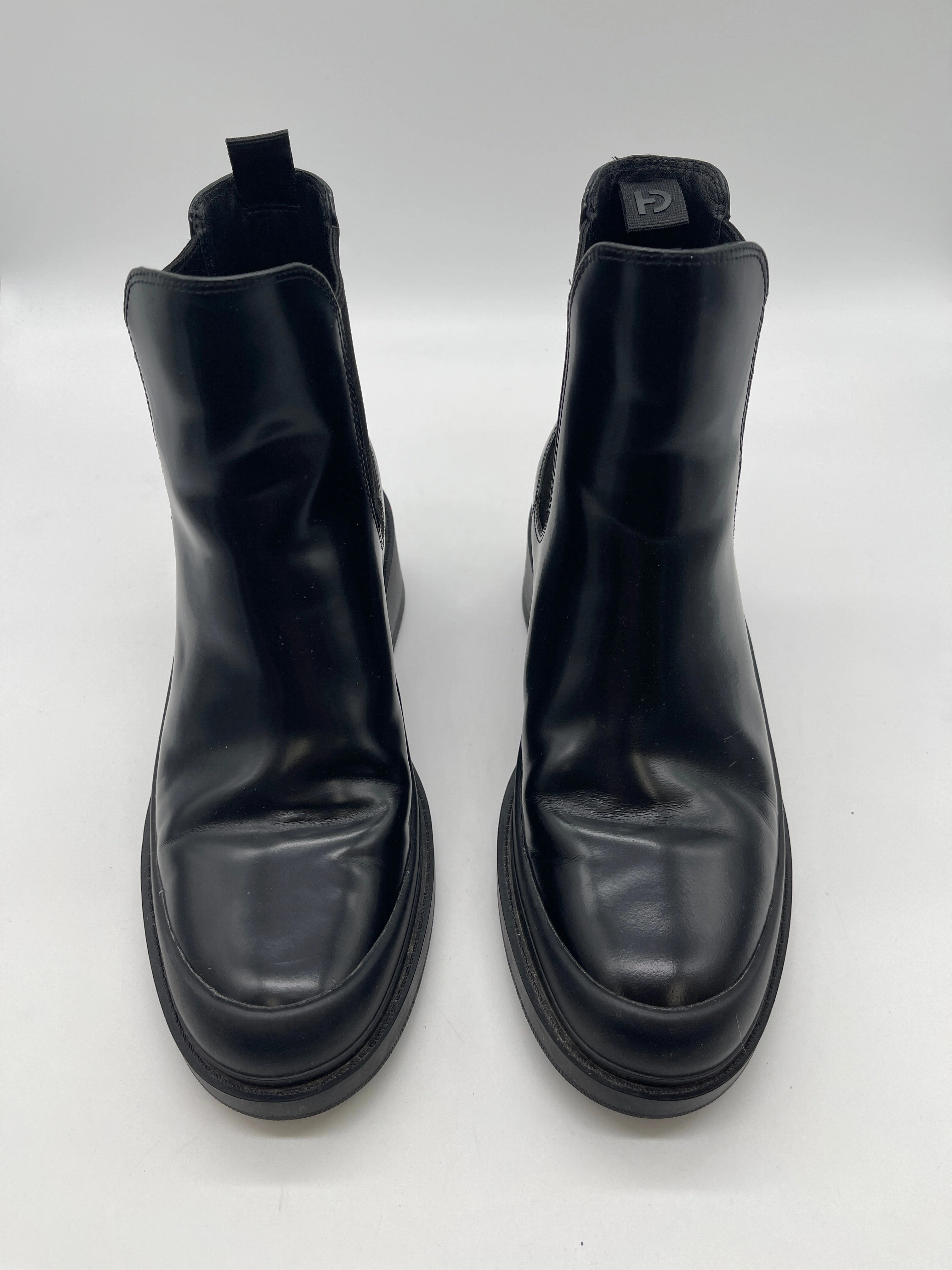Boots Ankle Heels By Cole-haan In Black, Size: 8.5