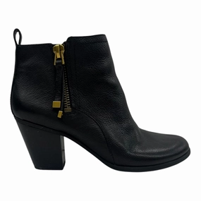 Boots Ankle Heels By Franco Sarto In Black, Size:8
