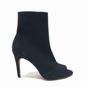 Boots Ankle Heels By Inc In Black, Size: 8