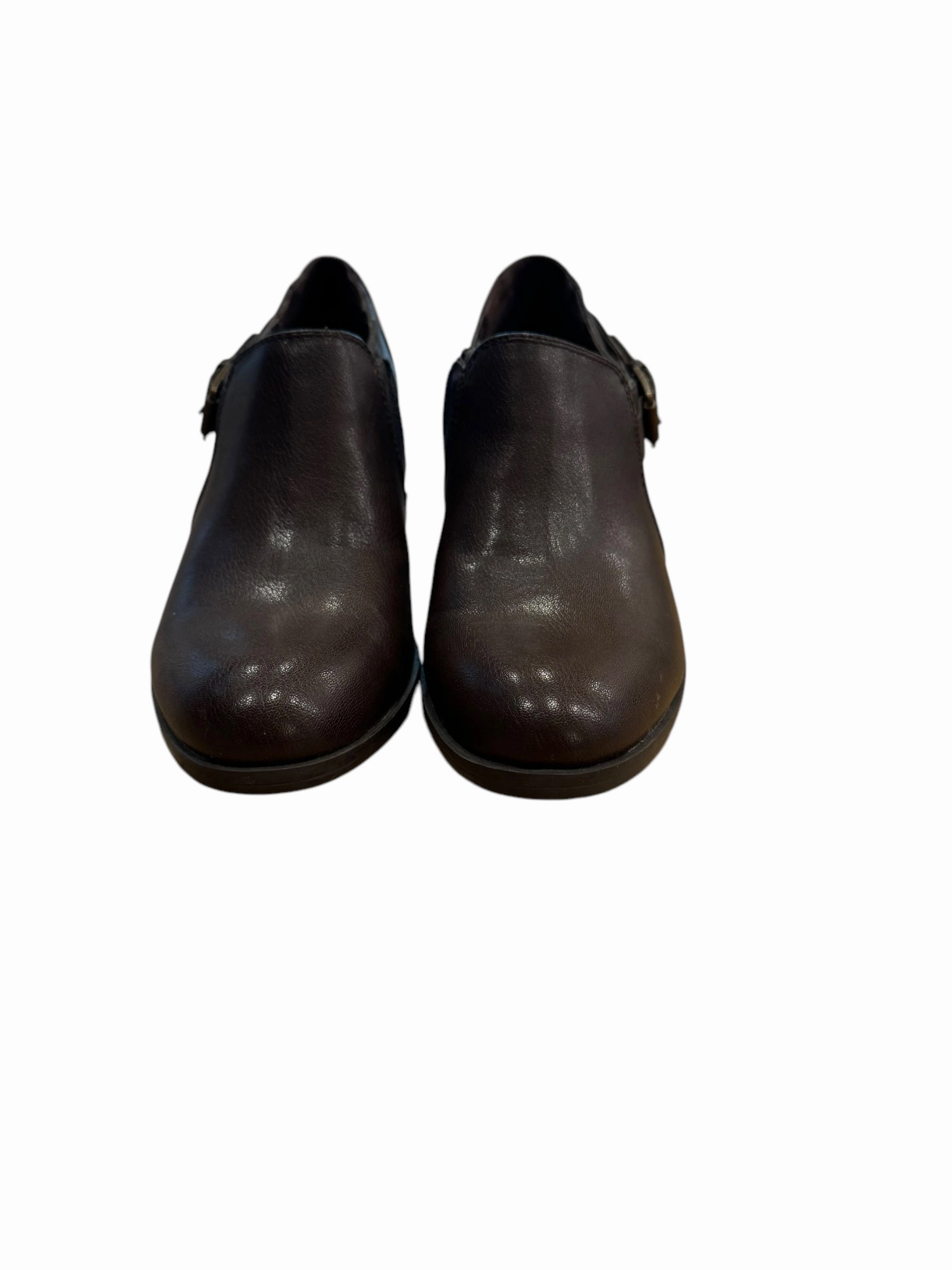 Boots Ankle Heels By Kim Rogers In Brown, Size: 7