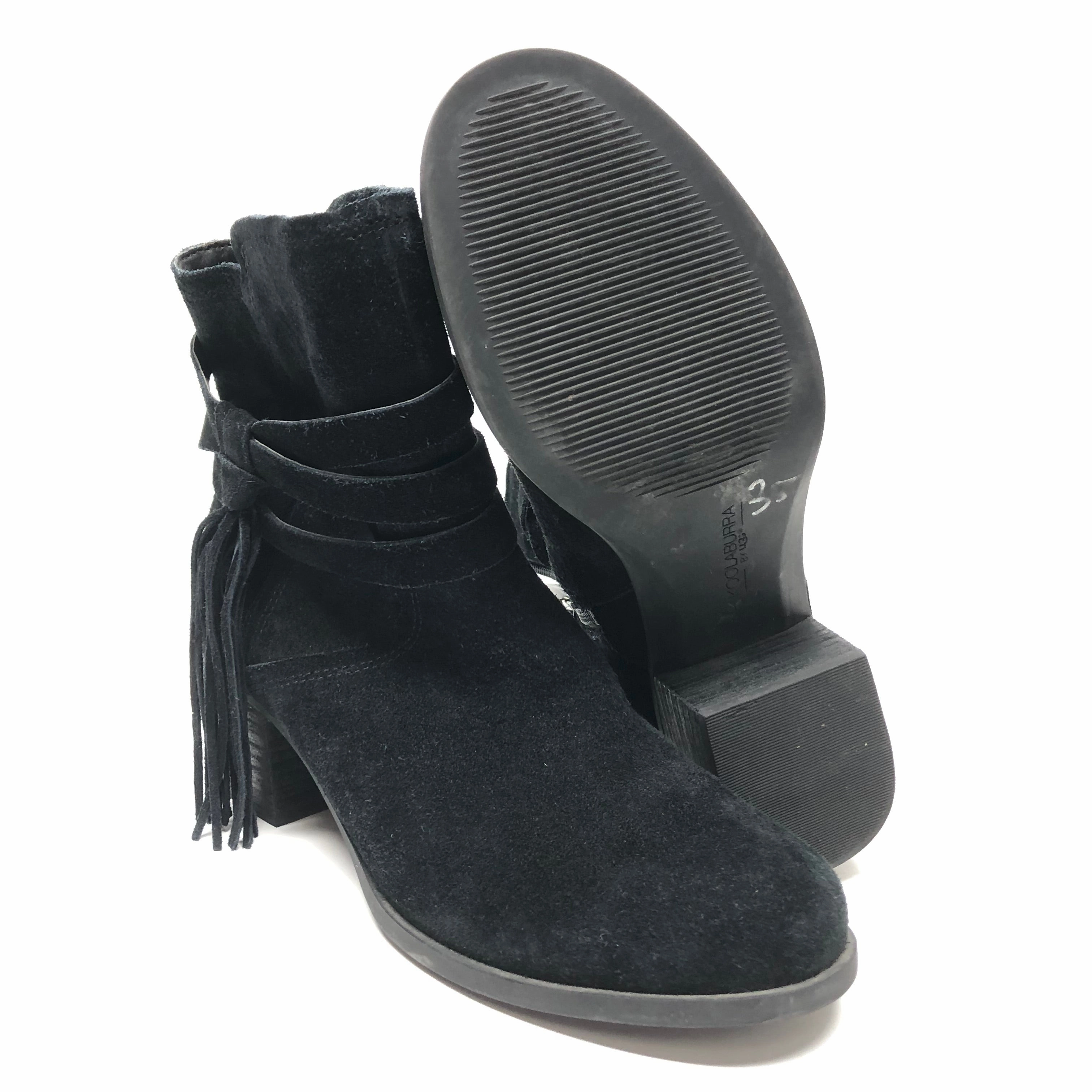 Boots Ankle Heels By Koolaburra By Ugg In Black, Size: 9