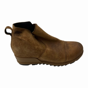 Boots Ankle Heels By Sorel In Brown, Size:9.5
