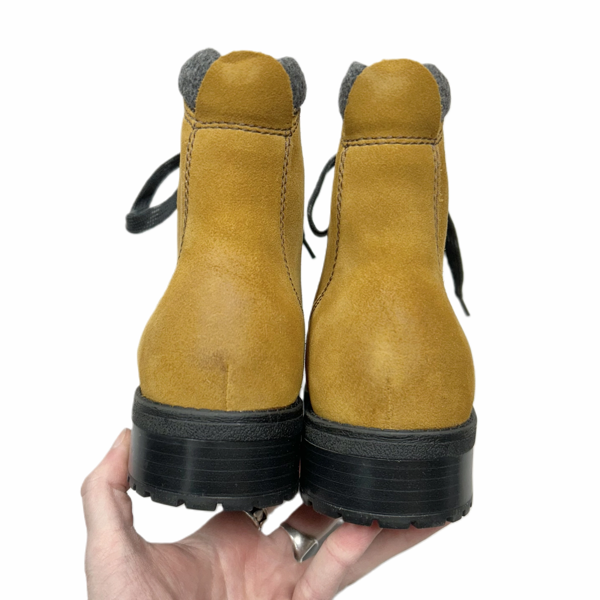 Boots Combat By Clarks In Tan, Size: 8.5