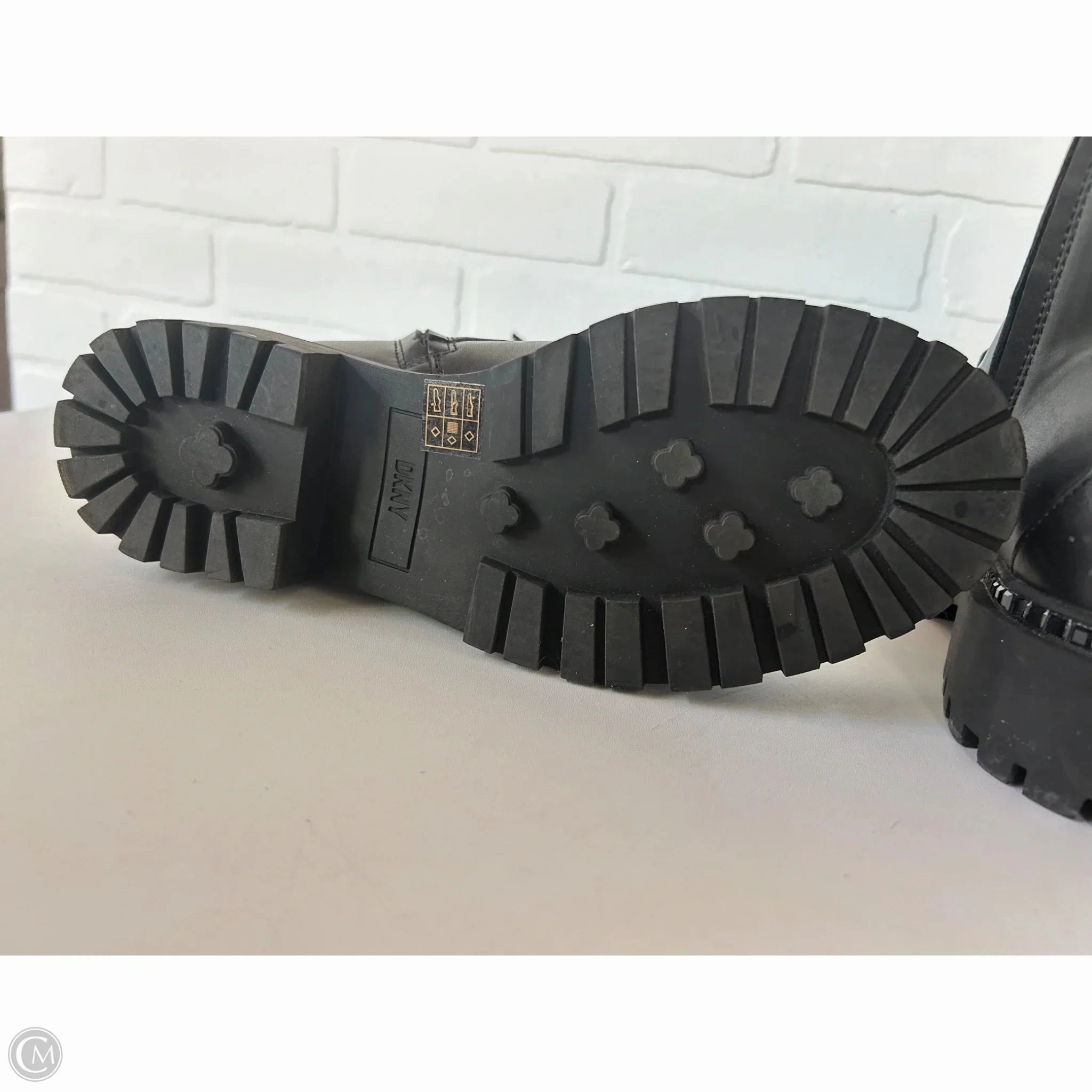 Boots Combat By Dkny In Black, Size: 8