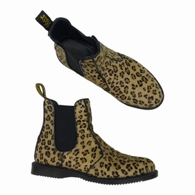Boots Combat By Dr Martens In Animal Print, Size:10