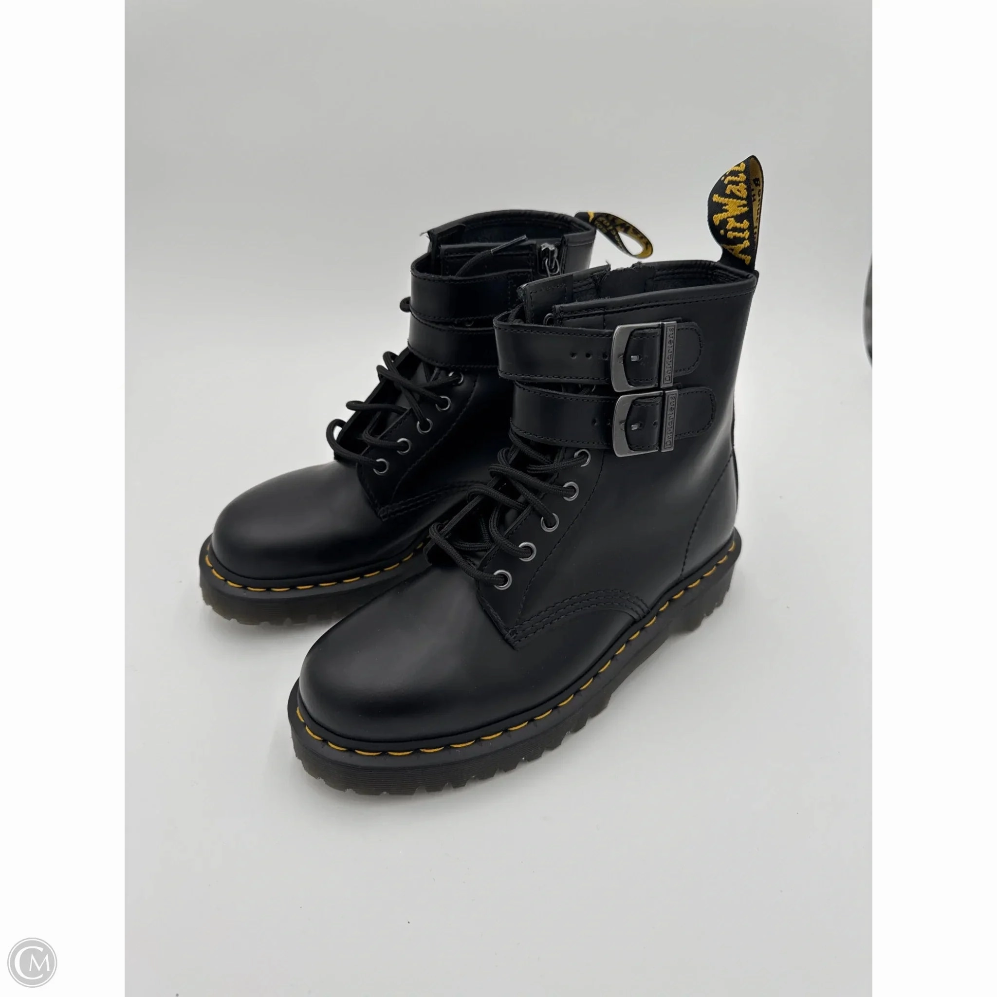 Boots Combat By Dr Martens In Black, Size: 10