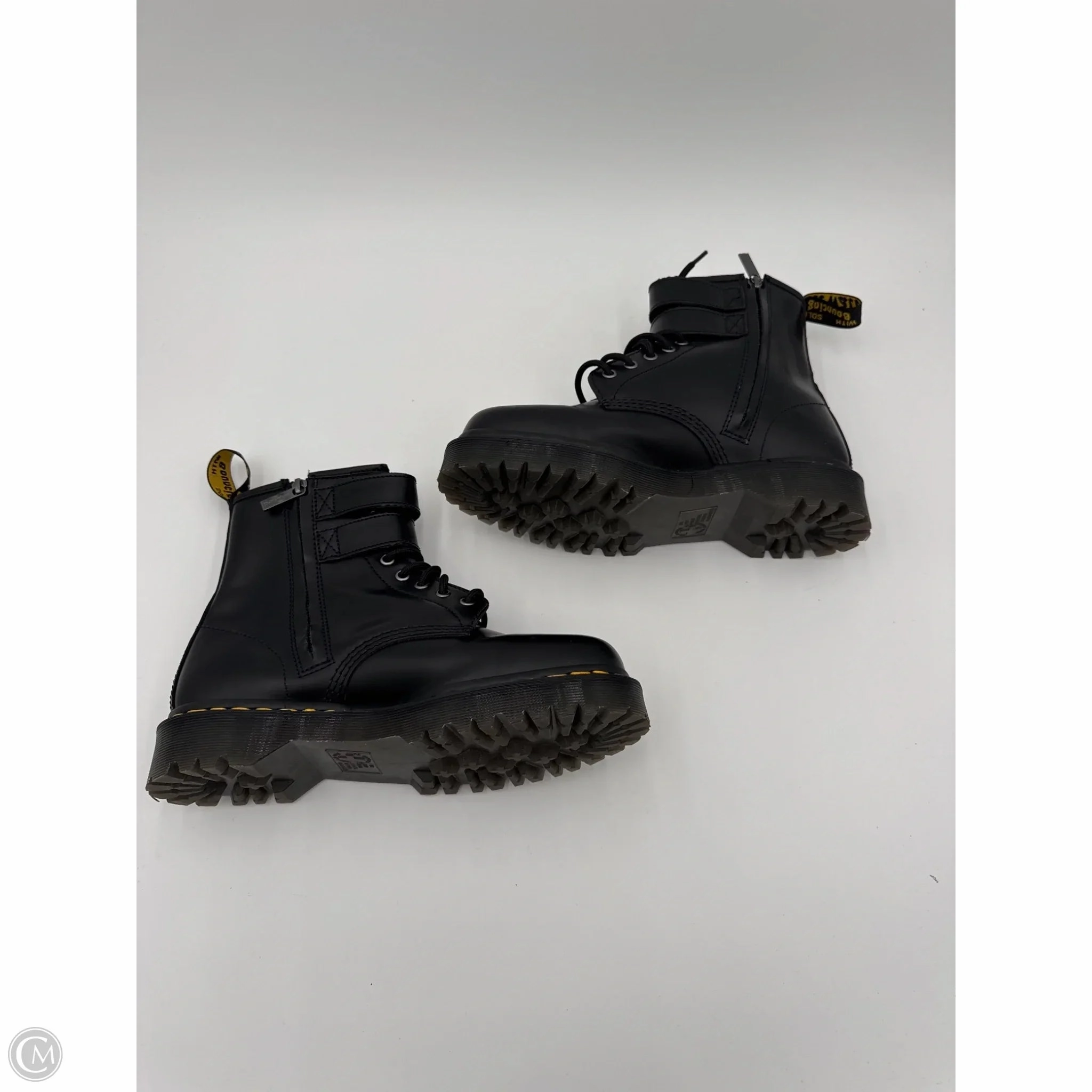 Boots Combat By Dr Martens In Black, Size: 10
