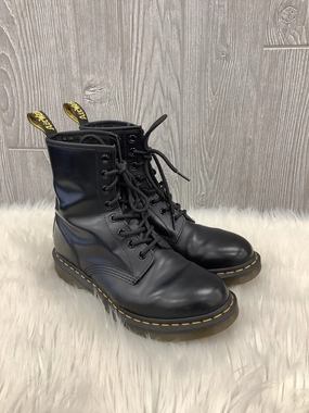 Boots Combat By Dr Martens In Black, Size: 9