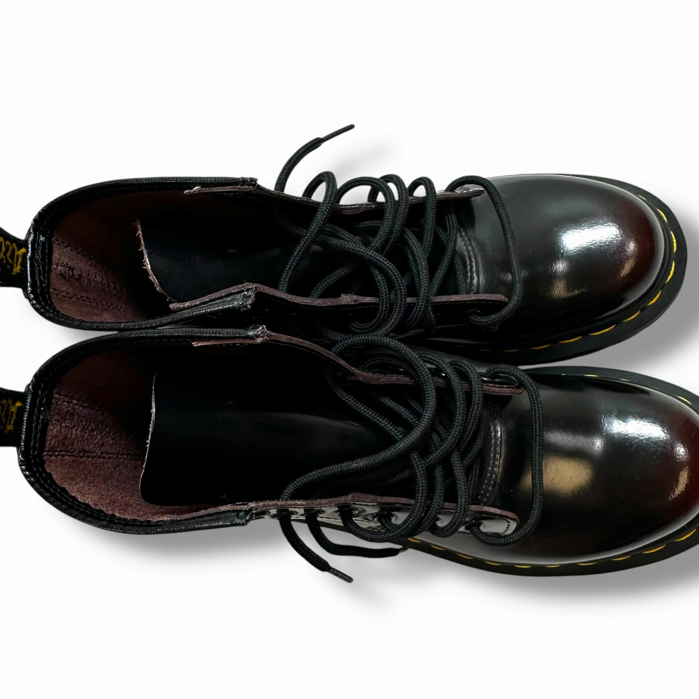 Boots Combat By Dr Martens In Brown, Size: 6