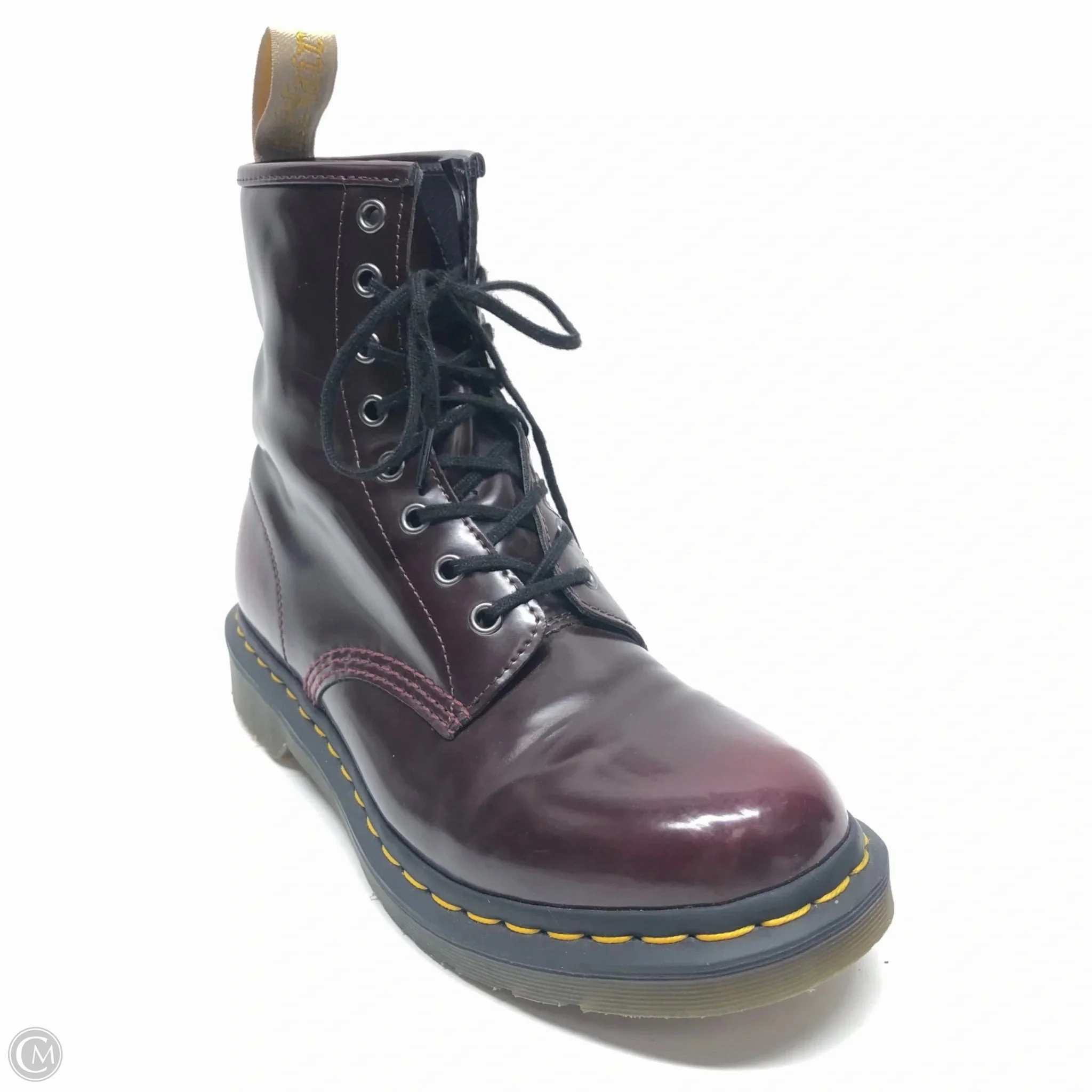 Boots Combat By Dr Martens In Red, Size: 7