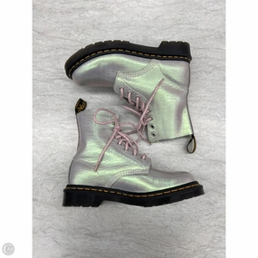 Boots Combat By Dr Martens In Snakeskin Print, Size: 7
