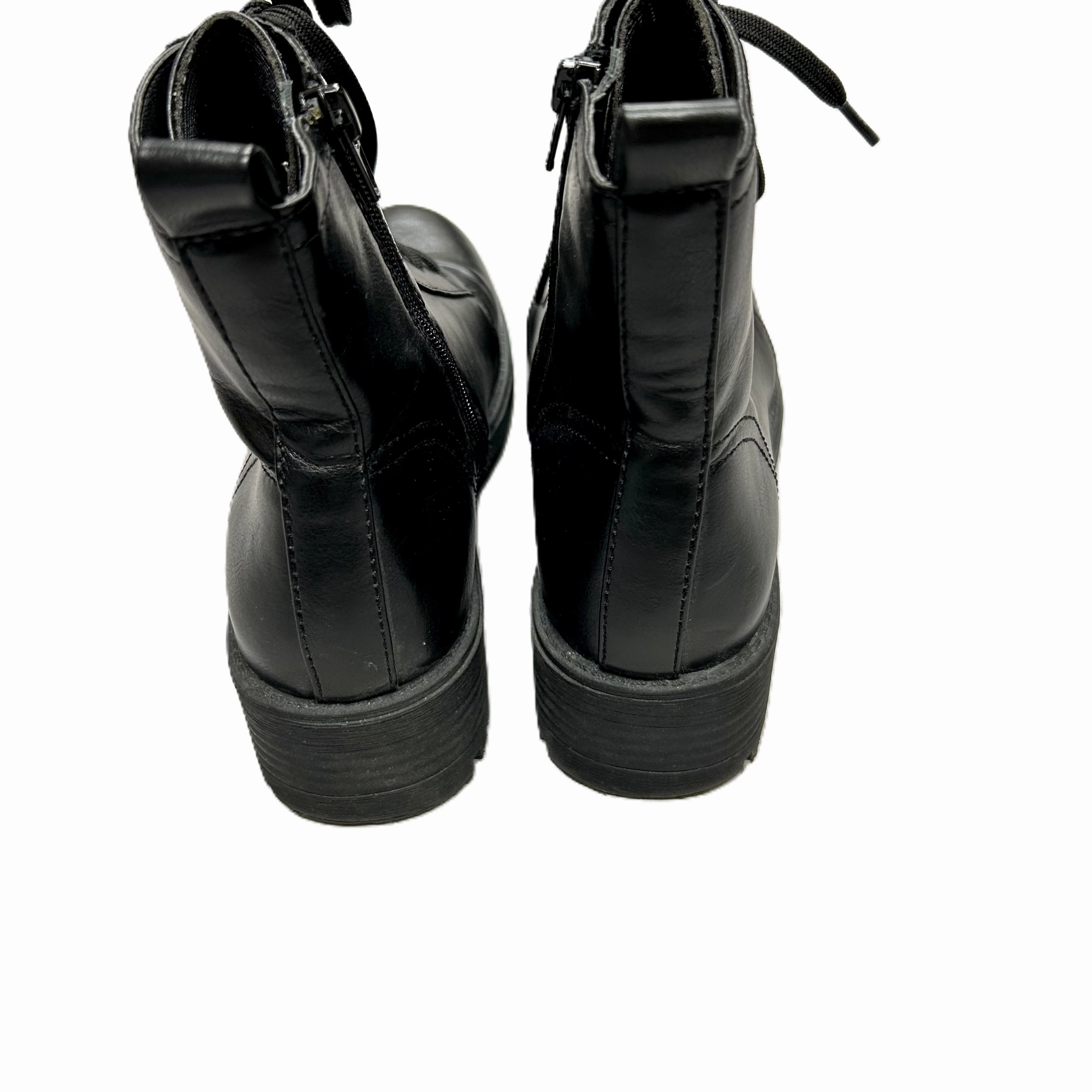 Boots Combat By Life Stride In Black, Size: 8.5