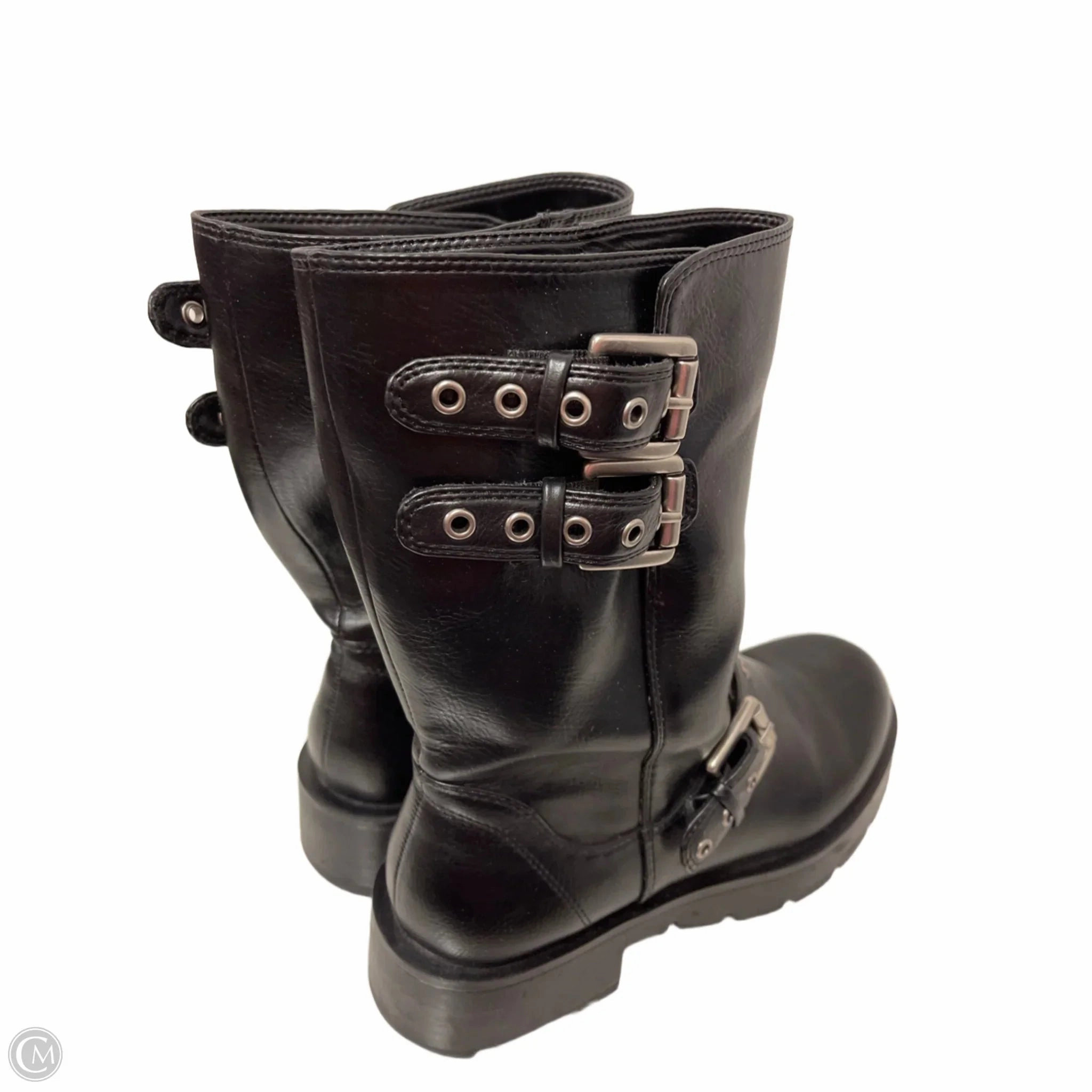 Boots Combat By Zara In Black, Size: 7.5