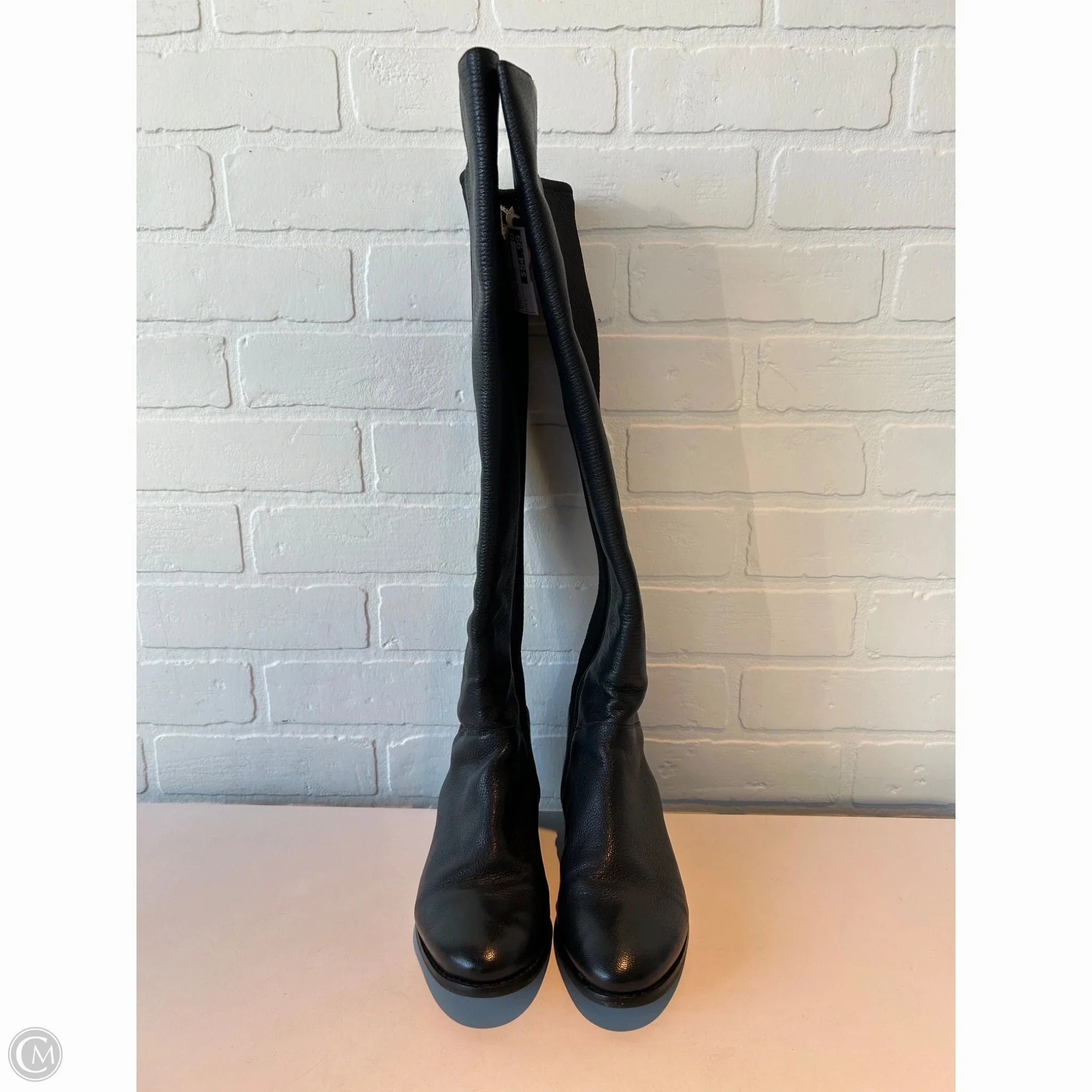 Boots Knee Flats By Cole-haan In Black, Size: 7