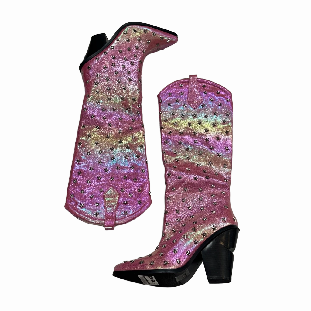 Boots Knee Heels By Cmc  Size: 9