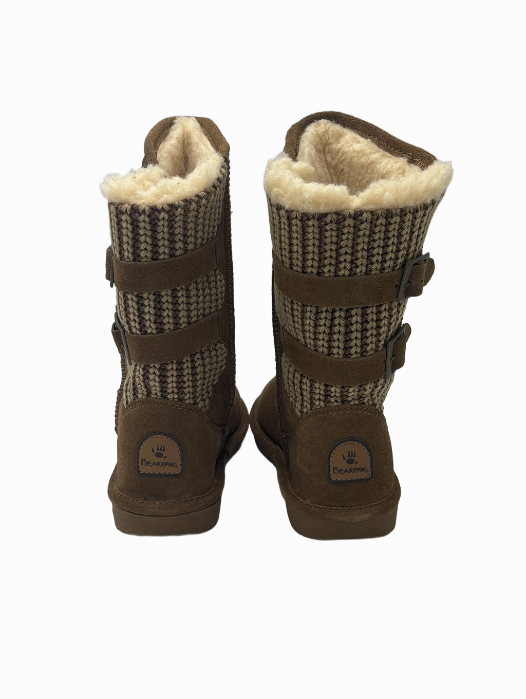 Boots Mid-calf Flats By Bearpaw  Size: 8