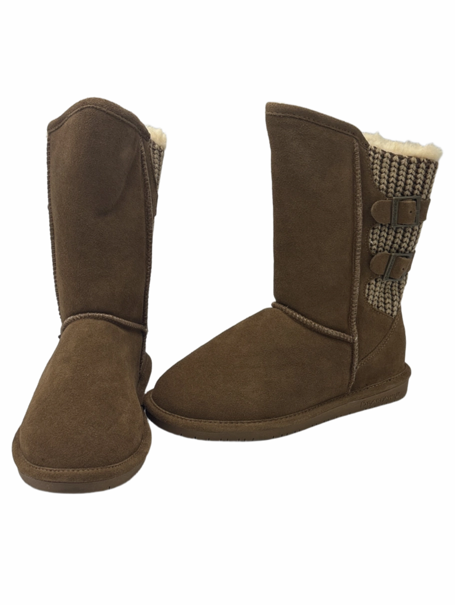 Boots Mid-calf Flats By Bearpaw  Size: 8