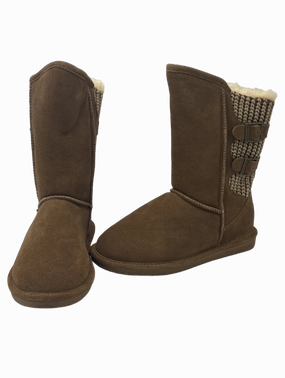 Boots Mid-calf Flats By Bearpaw  Size: 8