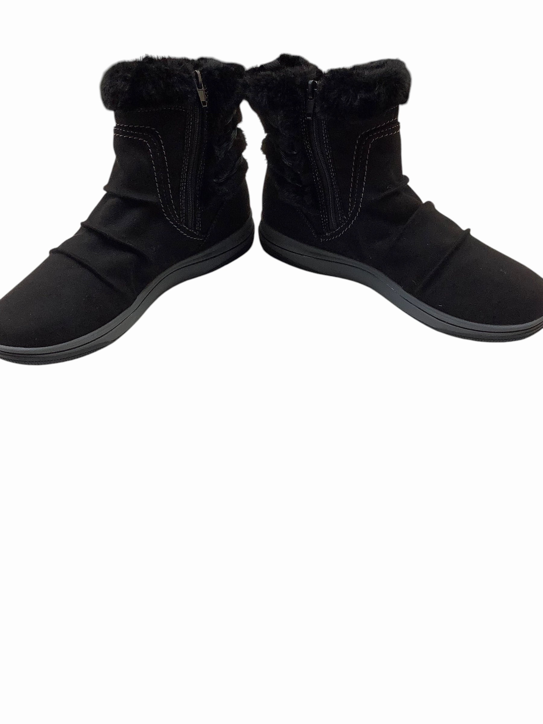 Boots Snow By Clarks In Black, Size: 9.5
