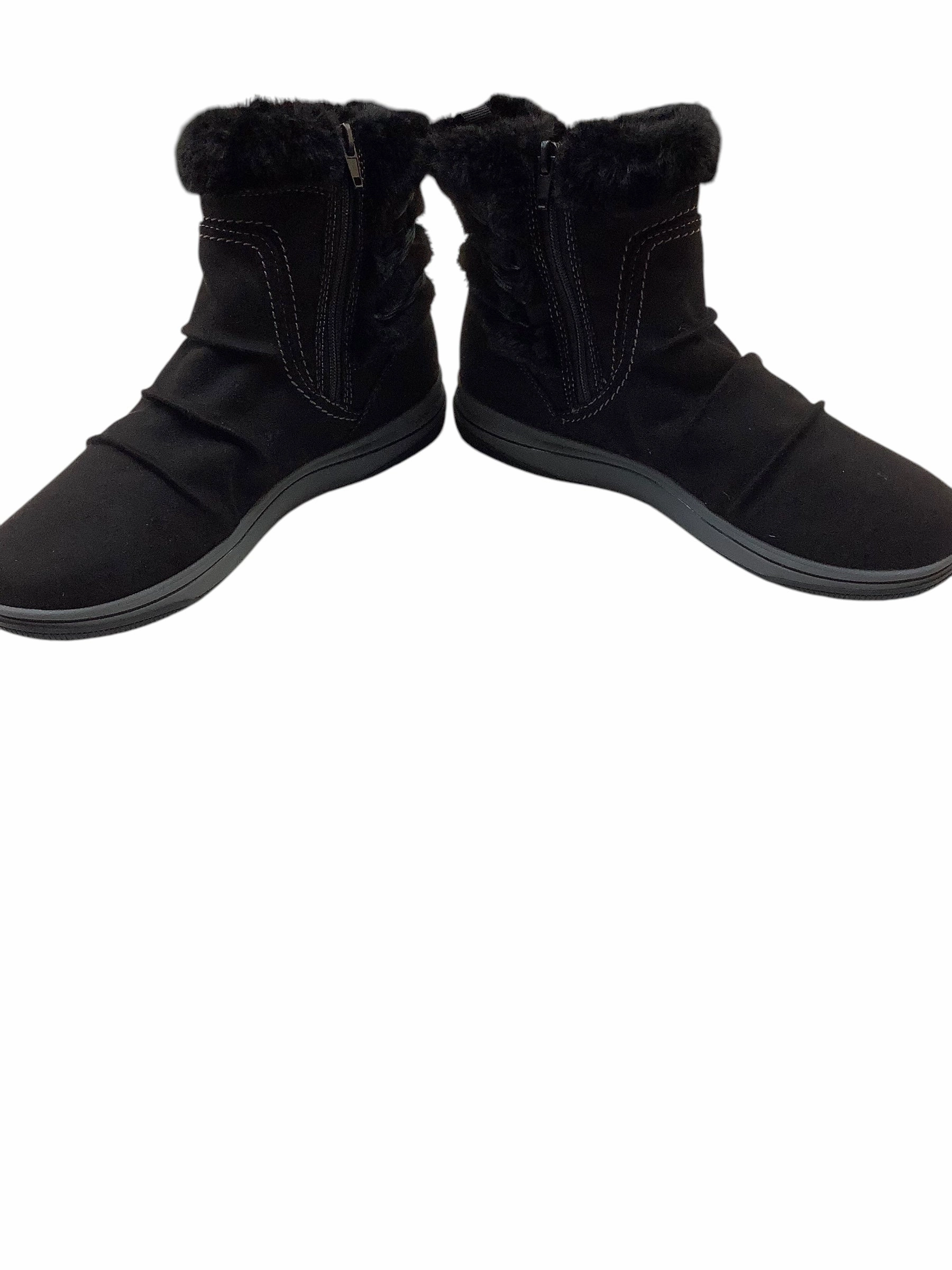 Boots Snow By Clarks In Black, Size: 9.5