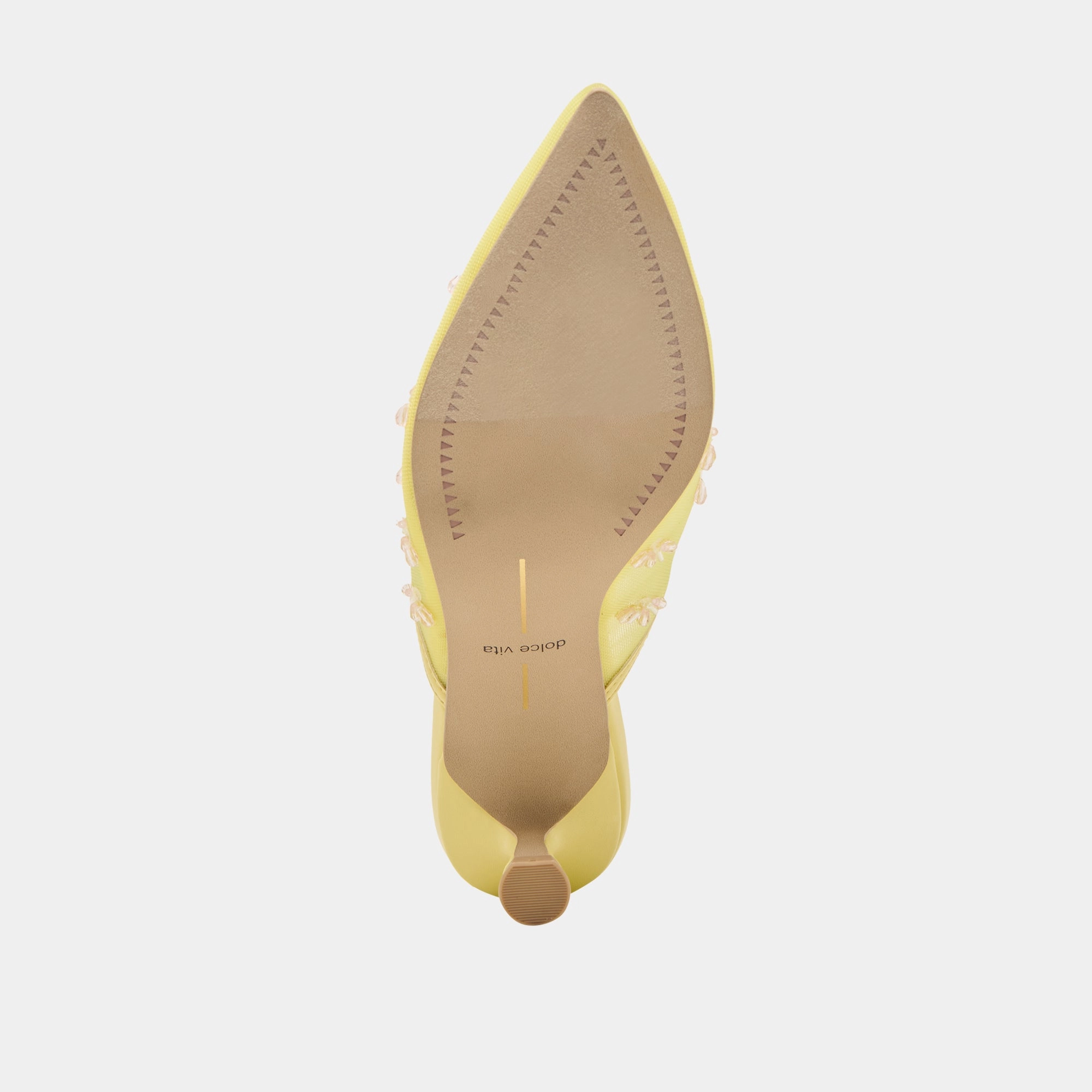 CLARA HEELS LEMON MESH