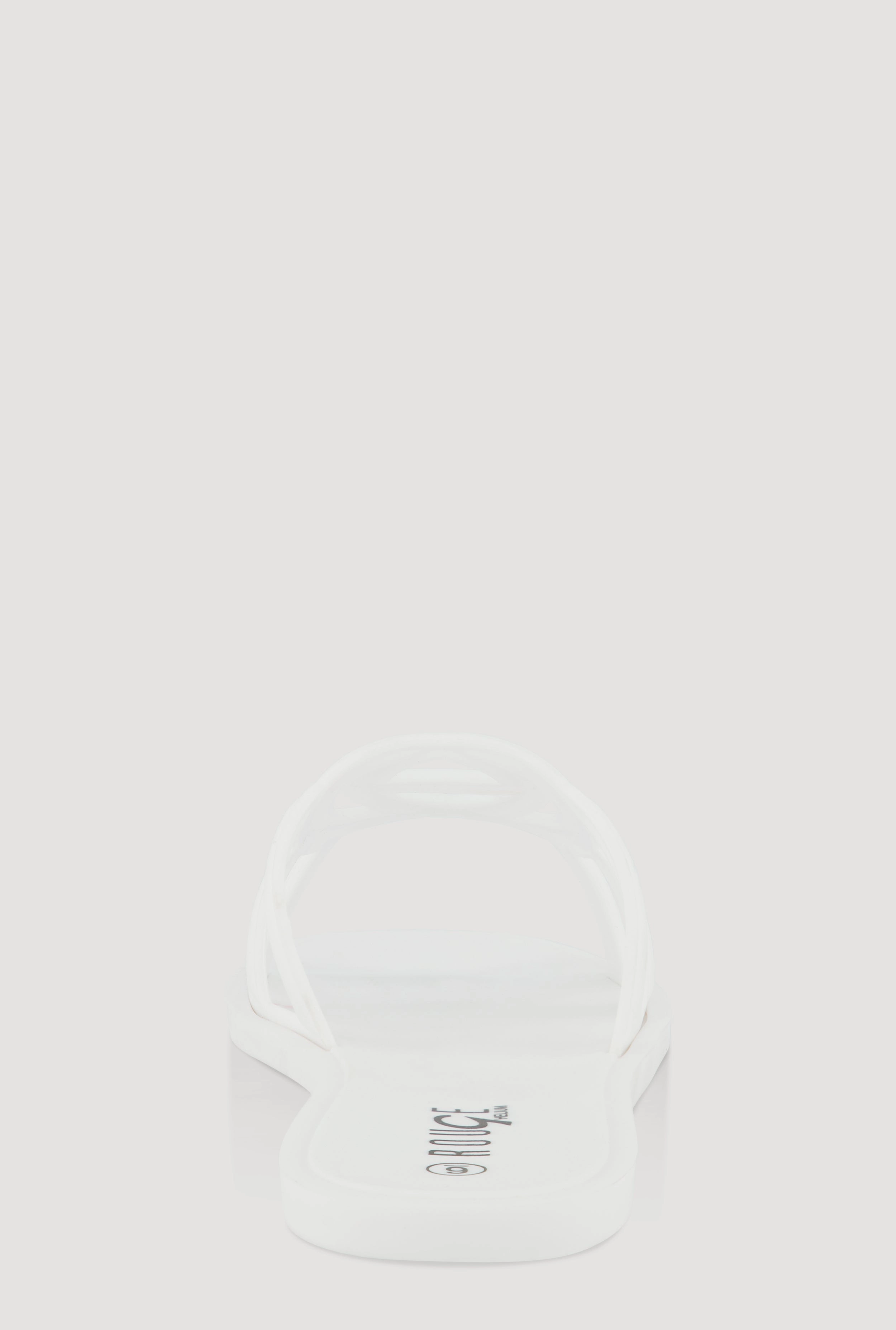 Cut Out Band Jelly Slide Sandals