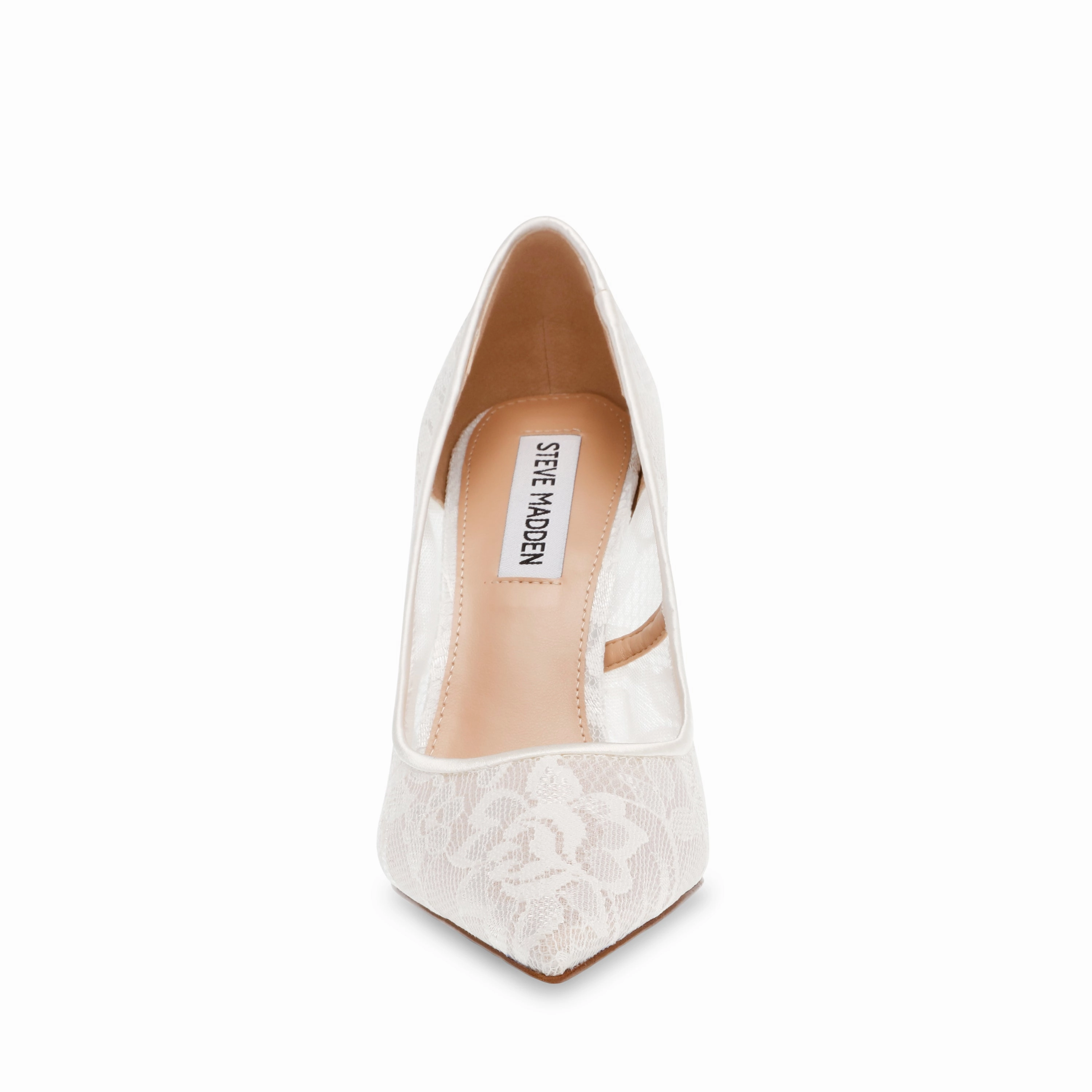 Evelyn-L Pump WHT LACE