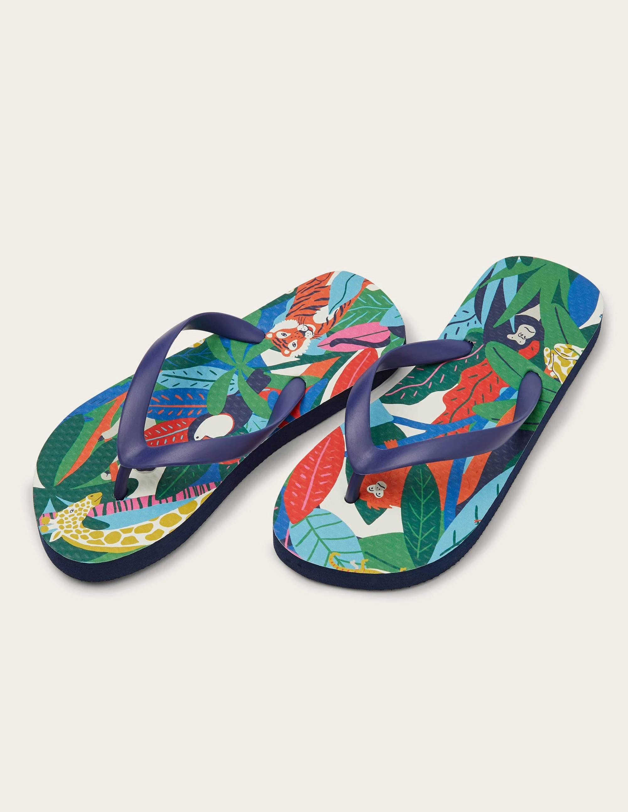Flip Flops-Multi Jungle