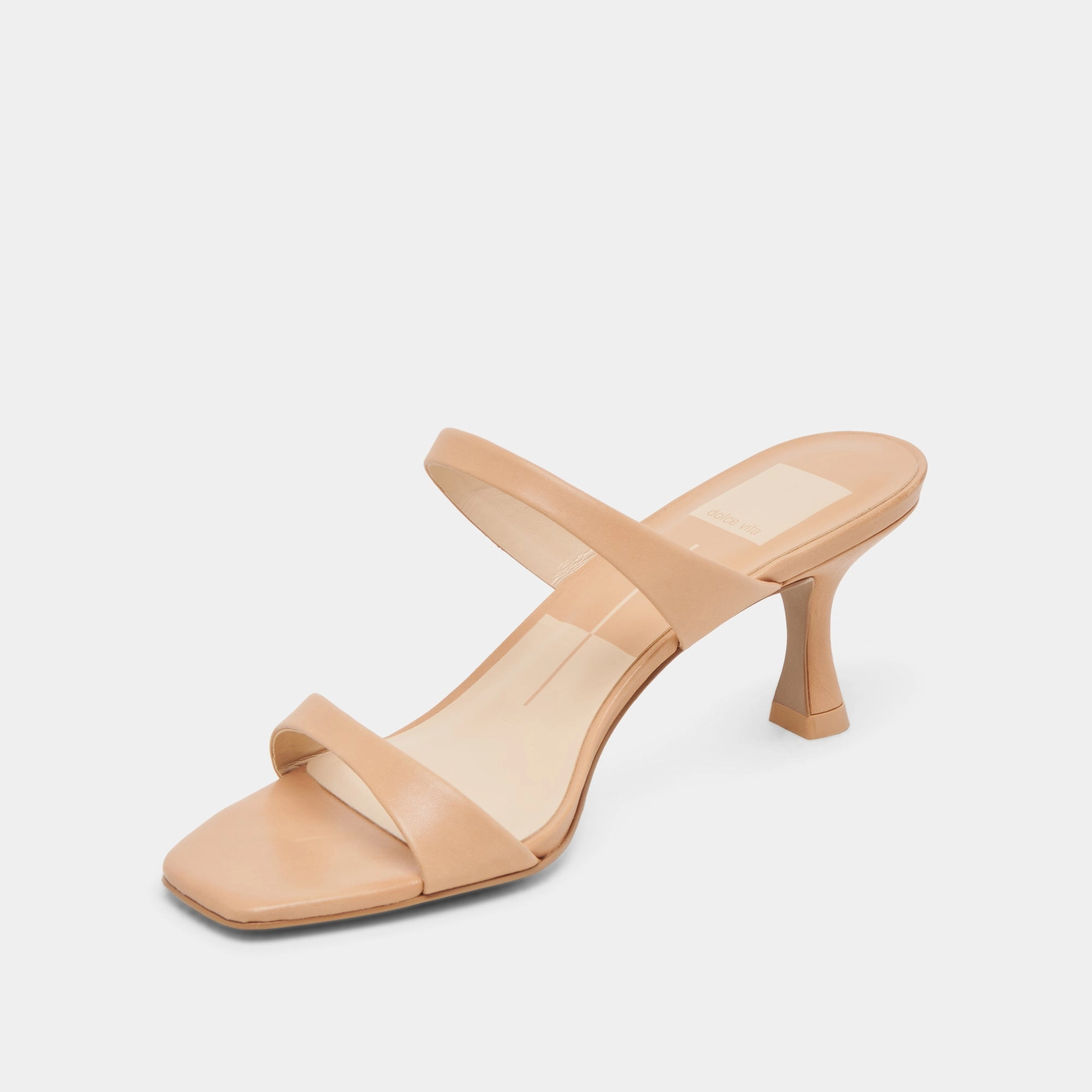 GENORA HEELS CAFE LEATHER