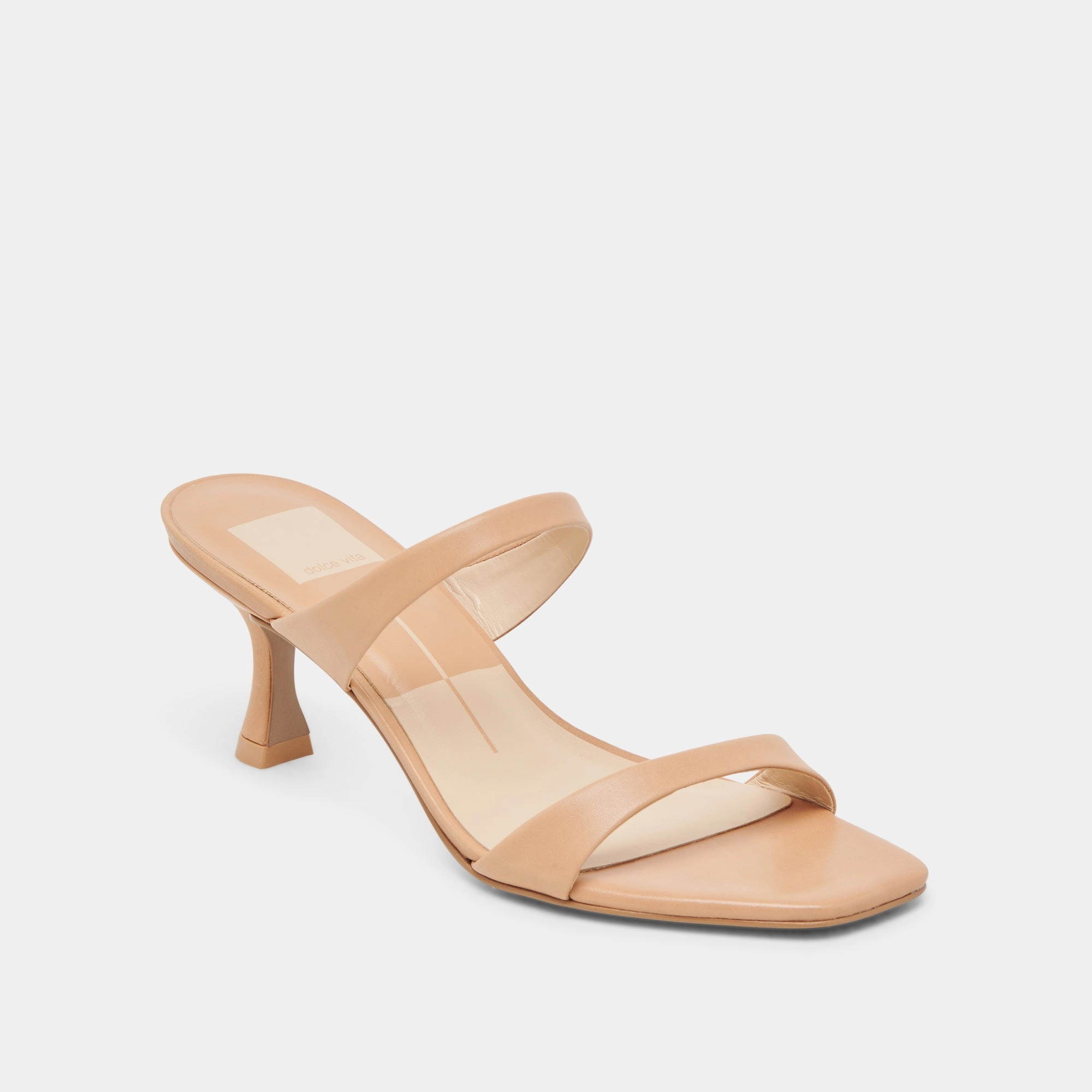 GENORA HEELS CAFE LEATHER