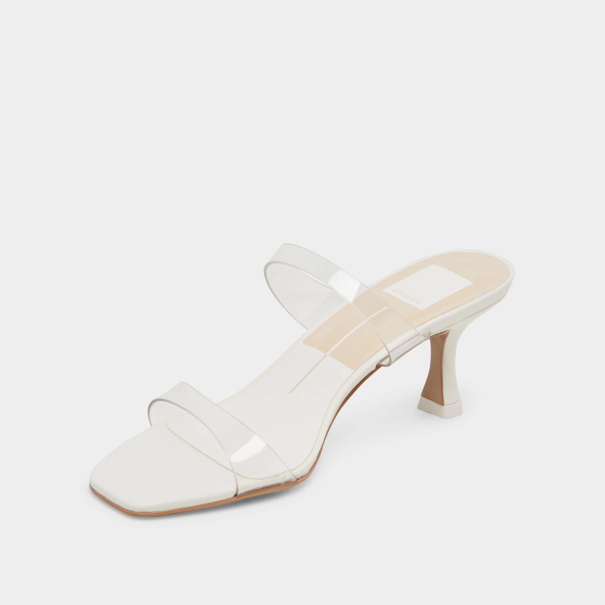 GENORA HEELS CRYSTAL VINYL