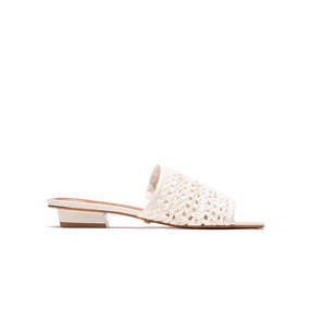 Hibiscus White Leather