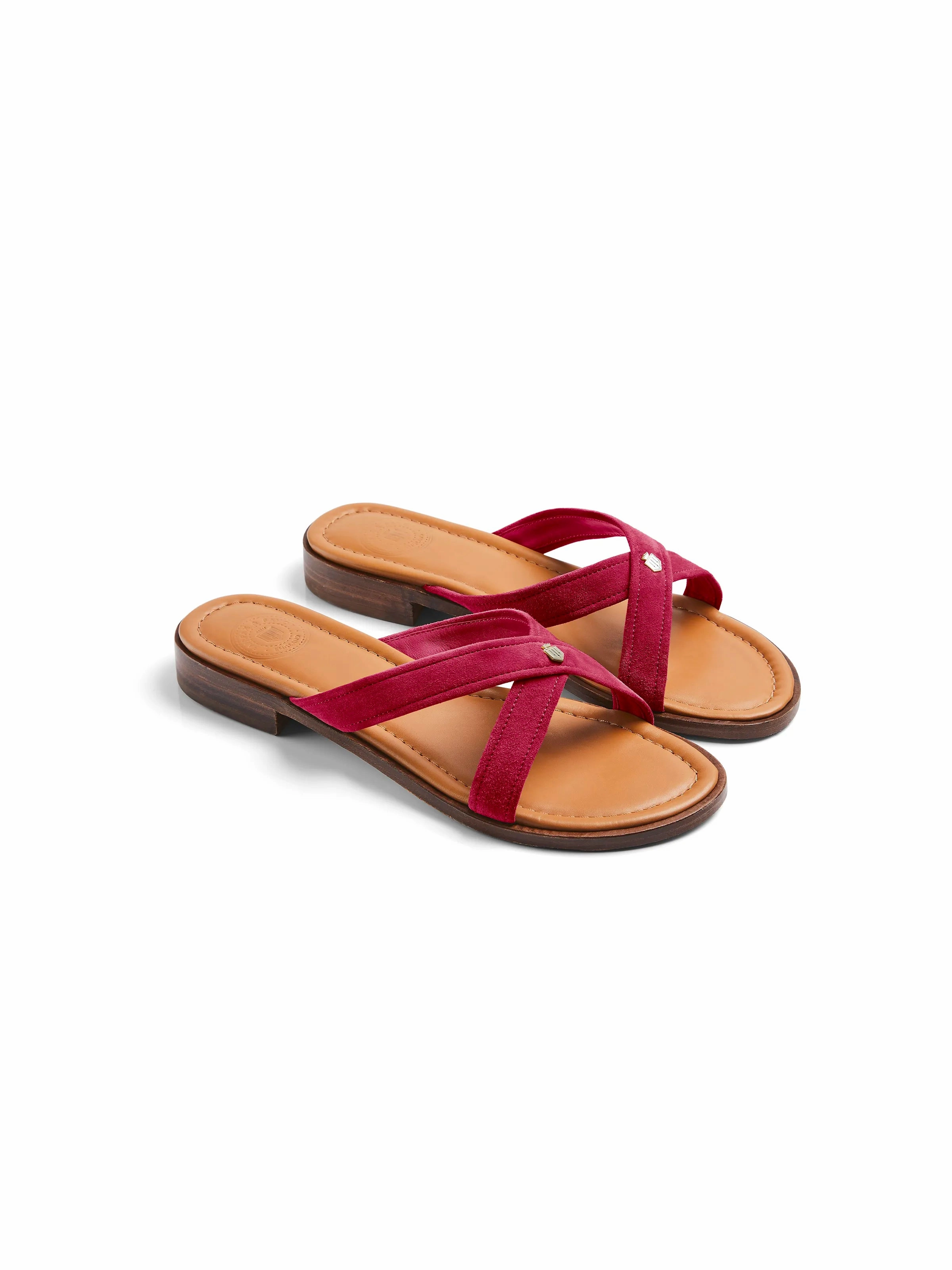 Holkham Sandal - Cherry