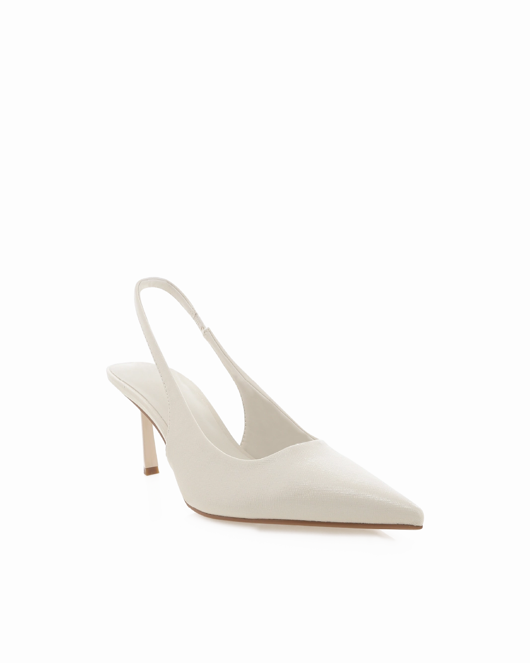 IDANA - BONE SAFFIANO SHINE
