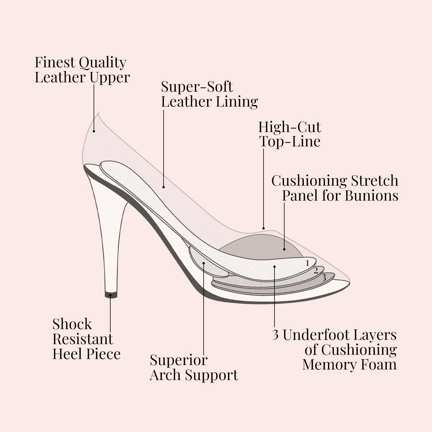 India: Pale Taupe Patent Leather