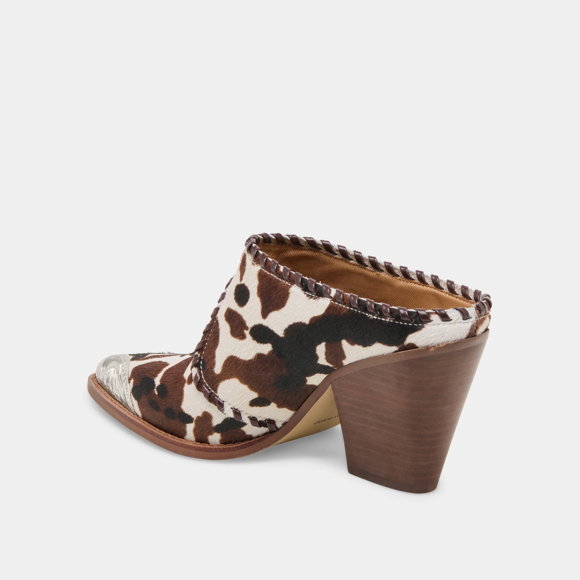 JOLYN HEELS COCOA TAURUS CALF HAIR